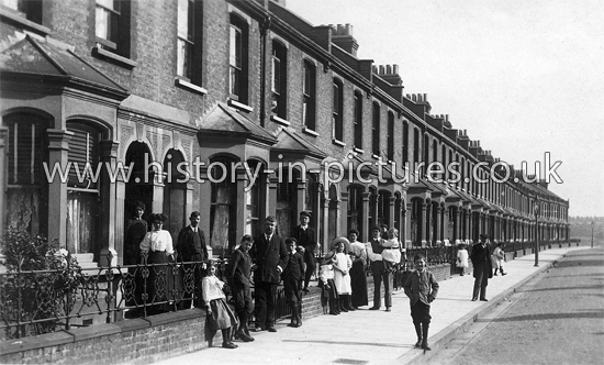 Adley Street, Lower Clapton, London. c.1907.
